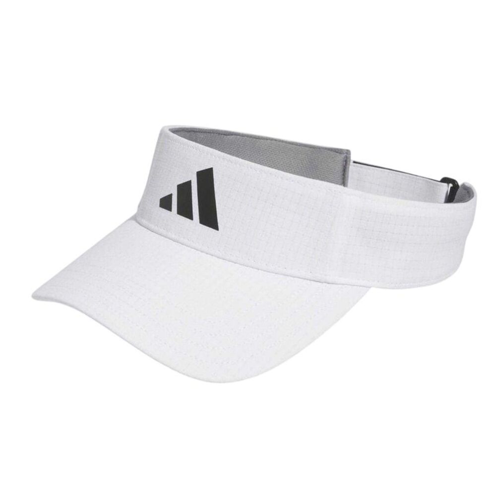 Adidas Mens Grid Golf Visor / White
